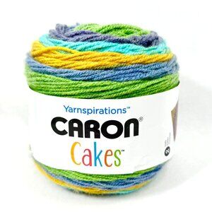 One Caron Cakes "Honey Berry" Wool Blend Yarn - 383 Yards - New Cake